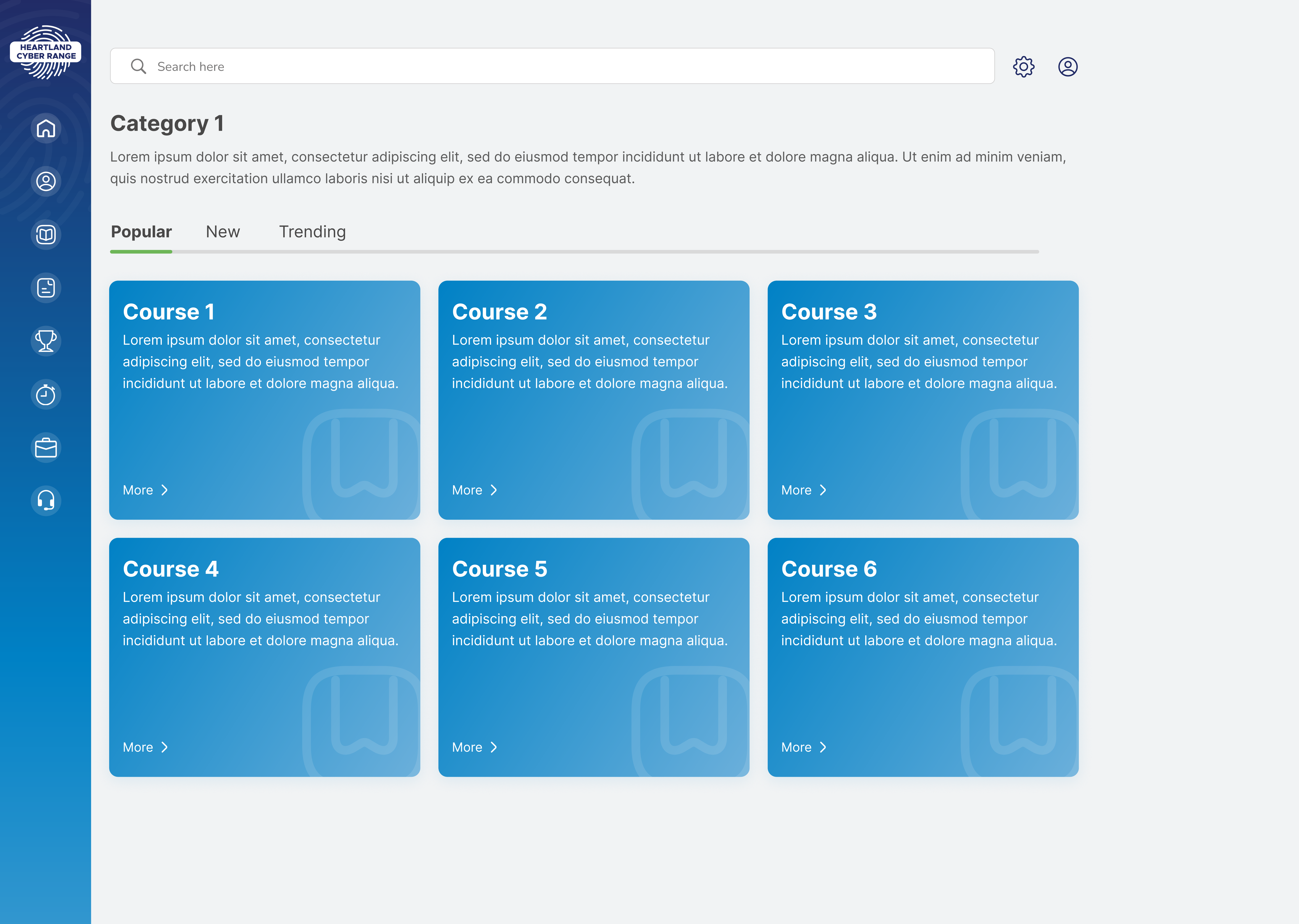 Course Categories