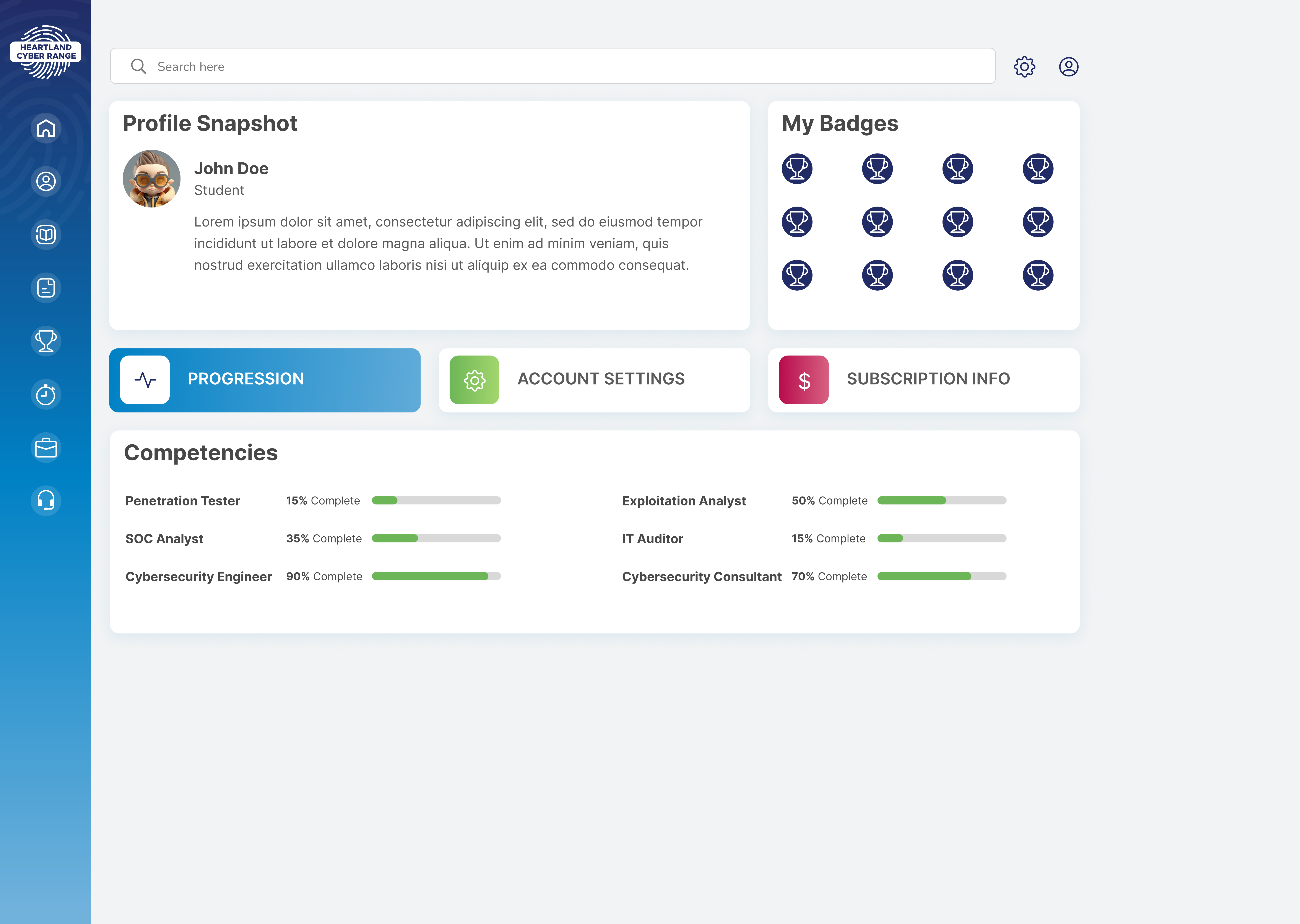 User Dashboard
